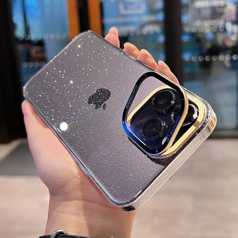 For iPhone 13 Pro Glitter Hard PC Shockproof Phone Case with Camera Protection Cover Kickstand For iPhone 13 Pro Glitter Hard PC Shockproof Phone Case with Camera Protection Cover Kickstand